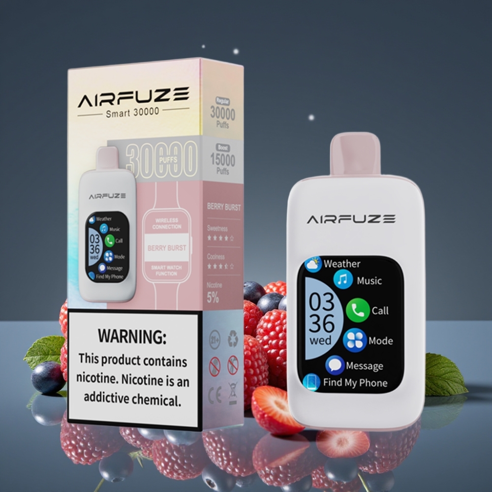 AirFuze Smart 30000 Puffs Disposable Vape Berry Burst 900mAh 5%