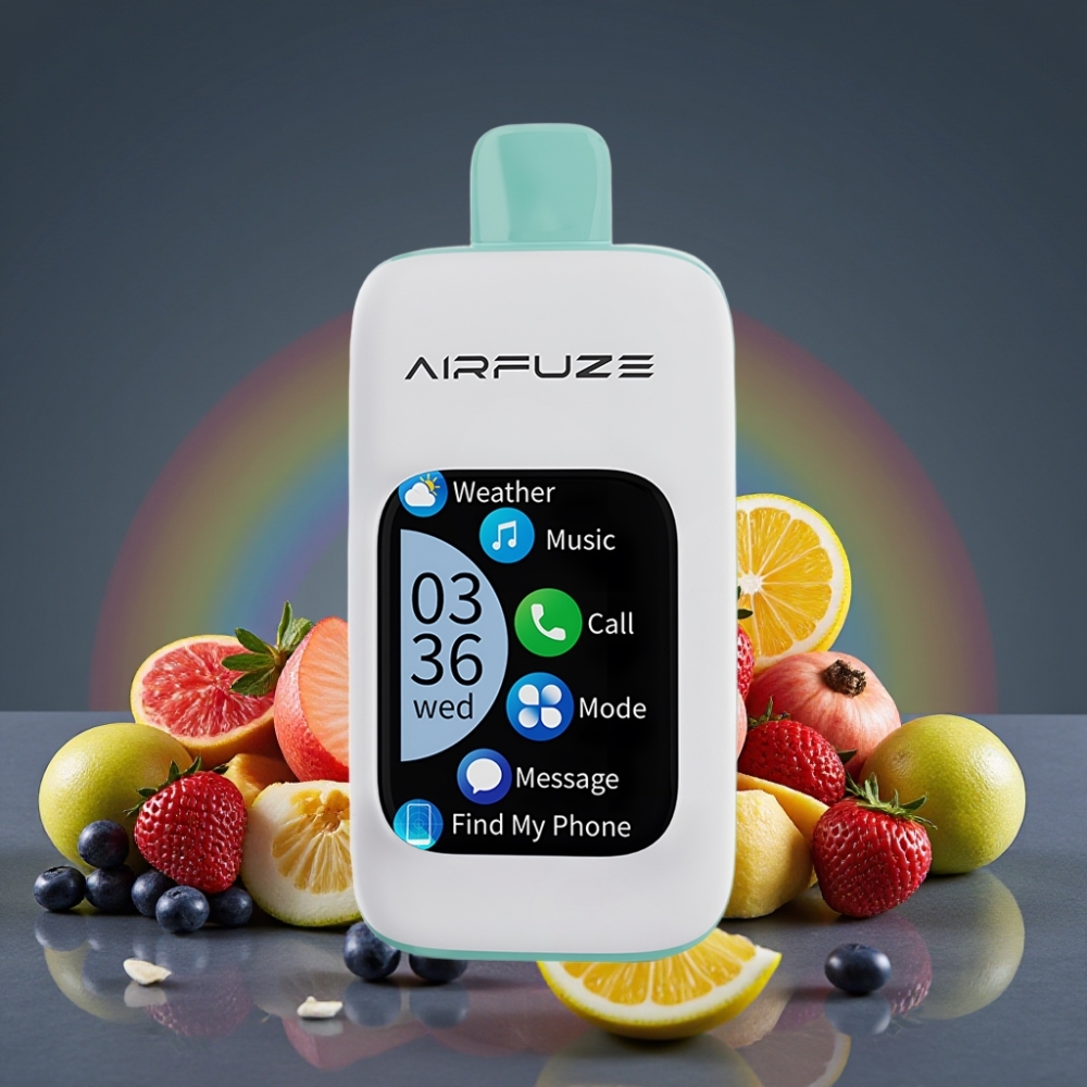 AirFuze Smart 30000 Puffs Pod μιας χρήσης 900mAh Rainbow Fruit Burst