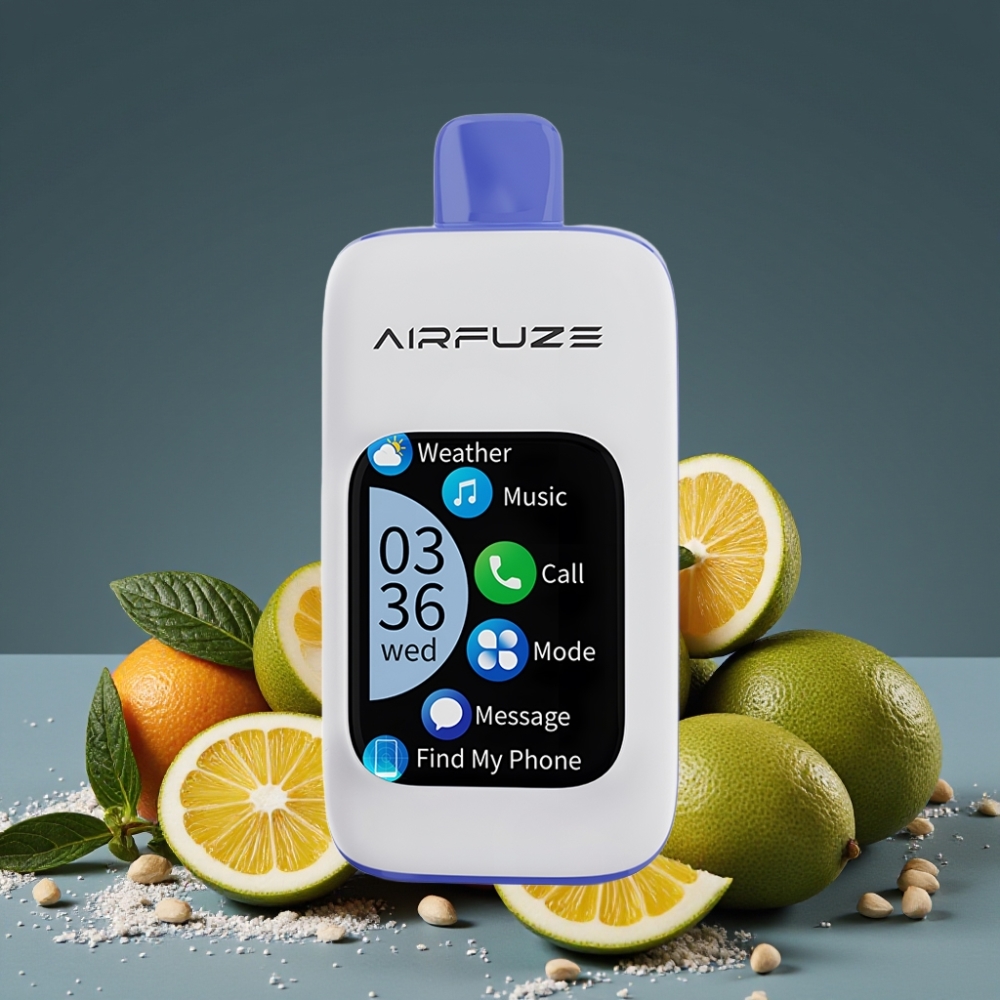 AirFuze Smart 30000 Puffs Pod μιας χρήσης Miami Mint 5% 900mAh Τύπου-C 2.01"TFT