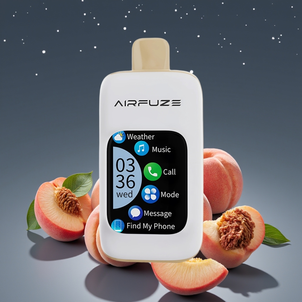 AirFuze Smart Pro 40000 Puffs επαναφορτιζόμενη 20ML με juicy peach