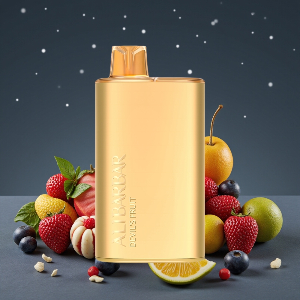 Alibarbar Rich 8000 Puffs Vape μιας χρήσης Devil's Fruit 20ml 2000mAh Μη επαναφορτιζόμενο