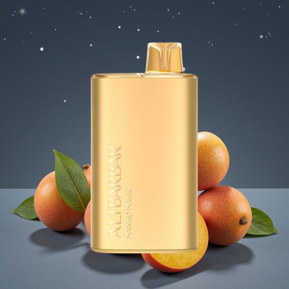 Alibarbar Rich 8000 Puffs Vape μιας χρήσης Mango Magic 20ml 2000mAh