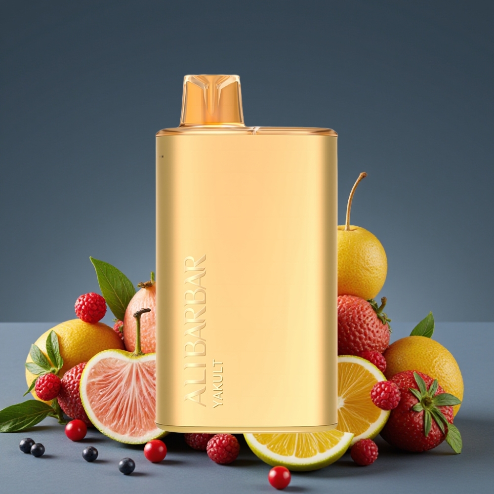 Alibarbar Rich 8000 Puffs Vape μιας χρήσης Yakult 20ml 2000mAh