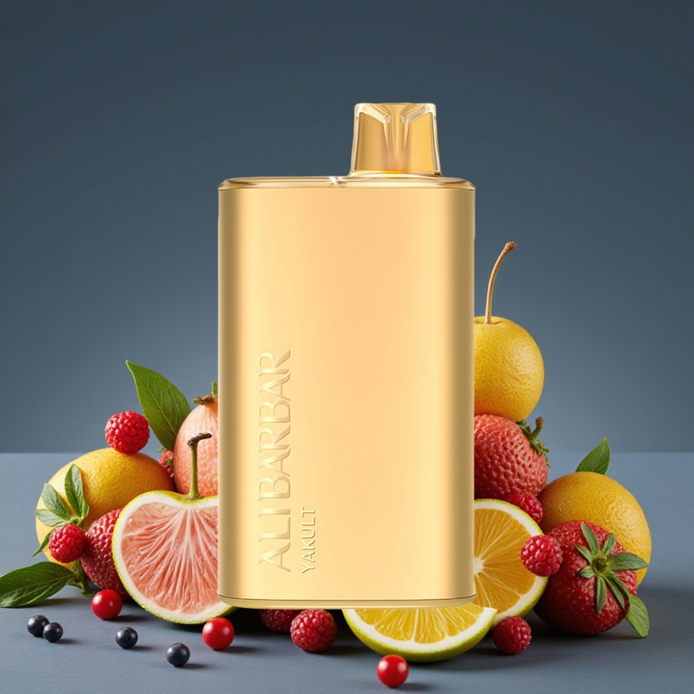 Alibarbar Rich 8000 Puffs Vape μιας χρήσης Yakult 20ml 2000mAh