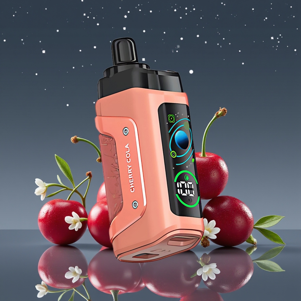 Razz Bar 45000 Puffs Disposable Vape Κερασό-Κόλα 1.0 Ohm Mesh Type-C