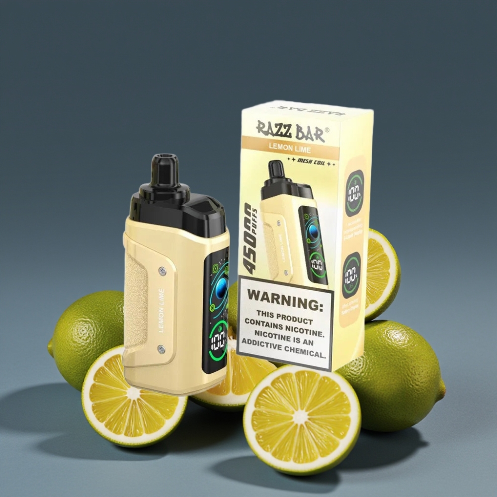 Razz Bar 45000 Puffs Disposable Vape Λεμονόκαρδο με Ρασπερρί