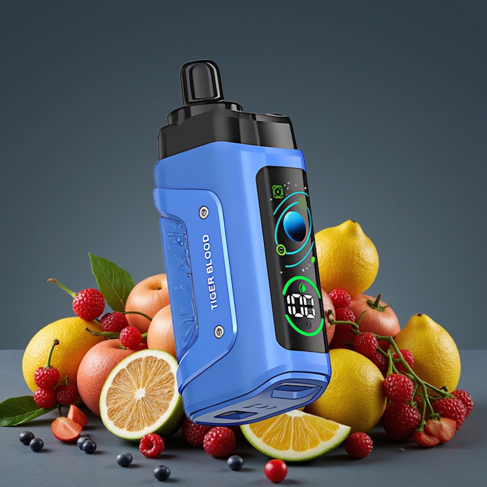 Razz Bar 45000 Puffs Disposable Vape Αίμα Τίγρη Mesh Coil Type-C Rechargeable