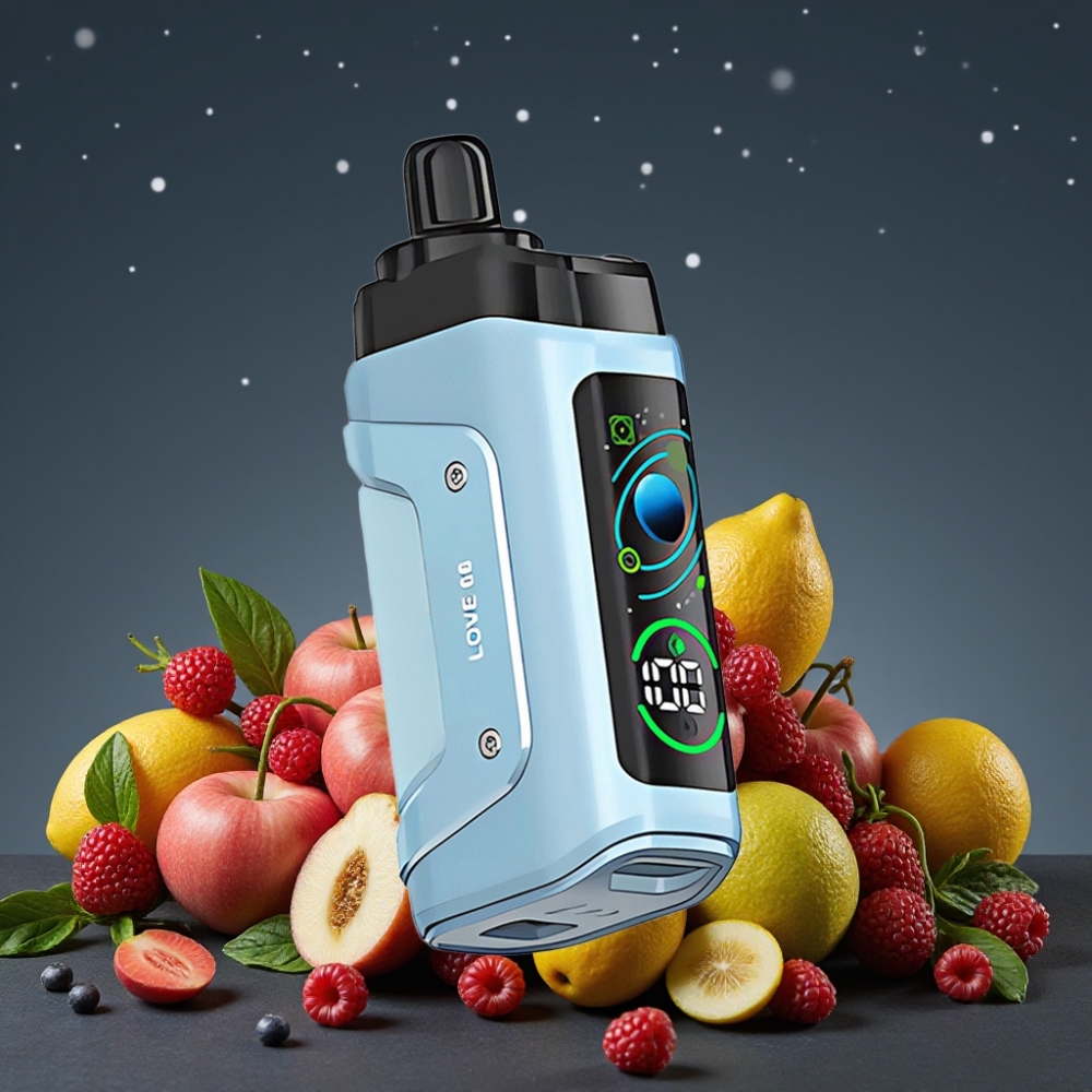 Razz Bar Love 66 45000 Puffs Adjustable Airflow Type-C Rechargeable