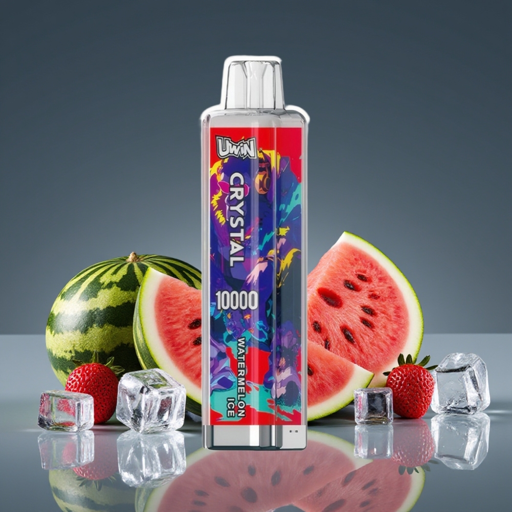 UWIN Crystal 10000 Puffs Disposable Vape Καρπούζι Πάγος 18ml RGB
