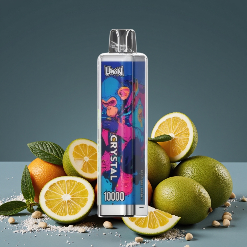 UWIN Crystal 10000 Puffs Miami Mint 18ml RGB Lights Type-C Charging